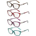 Ox-990177-4pk 250 Optix Pack Of Womens Reading Glasses Stylish Comfortable 752454343362