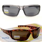 P252 Moxie Bifocal Sunglasses Quality Mens Sport Wrap Black Tortoise Nwt