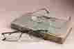 P356 Moxie Half Rim Reading Glasses Light Strong Spring Hinges Clarity Moon Readers