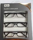 Pack Readers Cvs 3 Pk 150 Reading Glasses Value New 887661856890