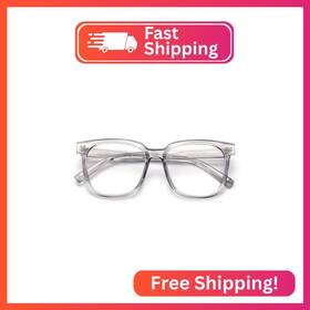 31007c4 Panner Oversized Square Blue Light Blocking Glasses For Women Men Anti Glare Red