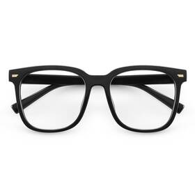 Pn31007c1 Panner Oversized Square Blue Light Blocking Glasses 144 Millimeters Black