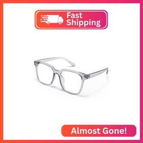 Pn31007c4 Panner Oversized Square Blue Light Blocking Glasses For Women Men Anti Glare Red