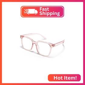 Pn31007c6 Panner Oversized Square Blue Light Blocking Glasses For Women Men Anti Glare Red