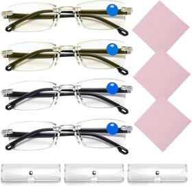Panthra 445004445496 4 Presbyopic Glasses Smart Zoom With Box And Cloth
