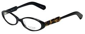 Ps296-oxdtbk Paul Smith 795780138776 Designer Eyeglasses In Black 52mm Demo Lens