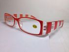 Pcs24 Shark Womens Readers Fashion Reading Glasses With Case Orange