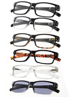Pdz-r032-6pcs-mix-350 Reading Glasses Spring Hinges Includes Sun Readers