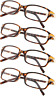 Yellowdemi-300 Pdz-r035-4pcs Spring Temple Reading Glasses Yellowtortoise 695638481941