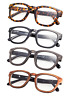 Pdz-r089-4mix-50 Vintage Reading Glasses With Spring Hinges
