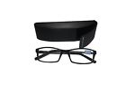 Pe218-175 Private Eyes Black Full Frame Readers Larz Style 782612033255