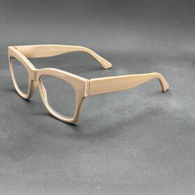 0236-091625-22.98 Peepers Shine On 1.00 Blue-light Readers Beige Glitter Used