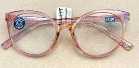 04ebbb Peepers New Anthropologie Moonstone Blush Blue Light Reading Glasses 1.50