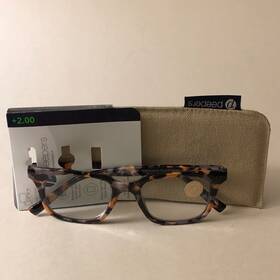 Peepers 070747000557 Maddox 2.00 Blue Light Filtering Glasses