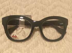 Peepers 070747230176 Center Stage Olive Readers 2.50 New