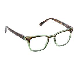 Peepers 070747232828 Strut Tortoise Green Reading Glasses 1.25 Eyeglasses