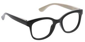 Peepers 070747258132 Black Grandview Reading Glasses 1.50 Eyeglasses