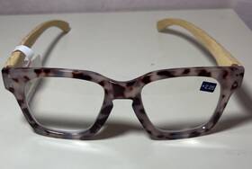 Peepers 070747258361 Nwt Coffee Shop Gray Tortoise And Wood Readers Cheaters Glasses 2.25