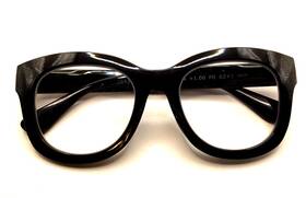 Peepers 070747264355 Center Stage Focus Reading Eyeglasses 1.00 Black