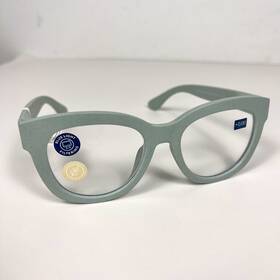 Peepers 070747264492 Center Stage Mint Gold Blue Light Filtering Reading Glasses 0.00 Nwt