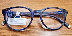 Peepers 070747309667 New Cobalt Tortoise Blue Light Reading Glasses 2.25 Canyon Focus