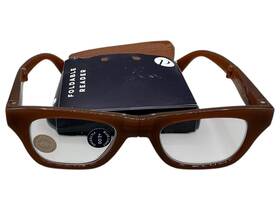 Peepers 070747534328 Foldable Readers Brown 2.00 With Protective Case Lightweight