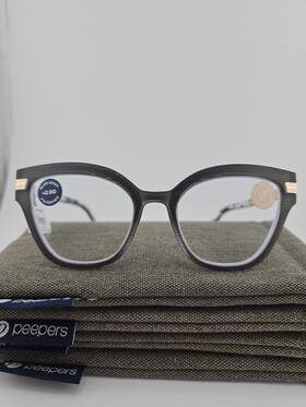 Peepers 070747799550 Marquee 2.00 With Blue Light Filtering Black Sands Quartz New