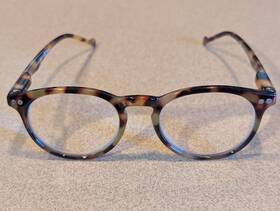 22lbca Peepers - Brain Trust Readers Eyeglasses 2.50 Pd 62 1 Mm