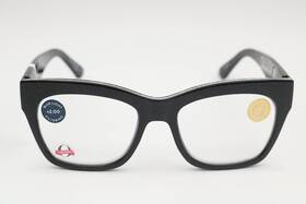 53-19-150 Peepers 2542200 Shine On 2.00 Blue Light Eco Black Oval Readers