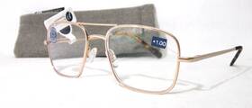 2629 Peepers New Reader 1.00 Strength Oslo Reading And Blue Light Glasses Gold