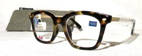 270800 Peepers New Blue Light Reading Glasses Limelight Focus Tortoise 0.00