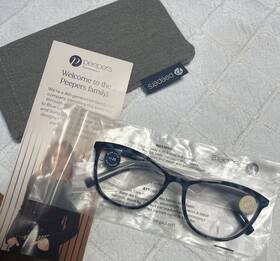 2724150 Peepers Bengal Navy Cat Eye Tortoise Focus Reading Glasses Blue Light 1.25