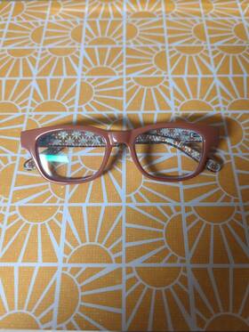 2853 Peepers Readers 2.50 Penelope Blush/geo Euc