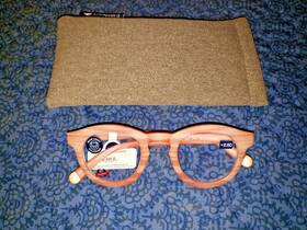 46-25-148 Peepers 3012250 Stardust 2.50 Blue Light Focus Pink Round Readers