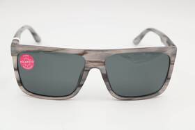 60-16-150 Peepers 3035d000 Surf Check 0.00 Gray/gray Square Polarized Sunglasses