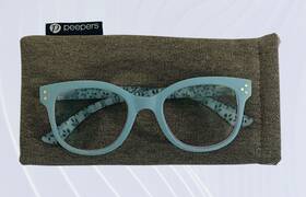 3086 Peepers Readers 1.75 Flower Child Blue Light Reading Glasses With Case