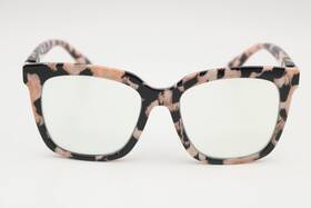54-18-148 Peepers 3129250 Next Level 2.50 Blue Light Black Marble Square Readers