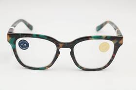 50-19-148 Peepers 3168125 Betsy 1.25 Blue Light Eco Teal Botanico Cat Eye Readers