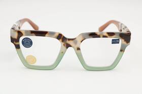 51-21-152 Peepers 3170175 Take A Bow 1.75 Blue Light Eco Tortoise Green Readers