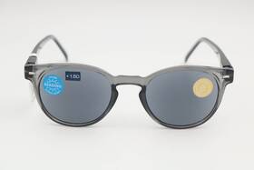 48-21-147 Peepers 3367r150 Boho 1.50 Eco Charcoal/gray Round Readers Sunglasses
