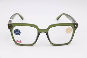 51-19-142 Peepers 3485 Montages Green Square 2.00 Blue Light Readers