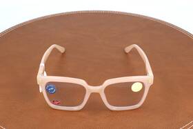 51-19-142 Peepers 3486 Montage Anti Taupe Square 2.50 Strength Blue Light Readers