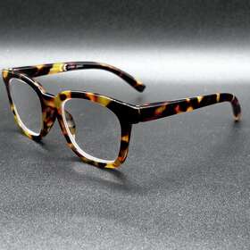 4548-122923-24 Peepers To The Max Focus 2.50 Readers Tortoise Blue Light Blocking Euc