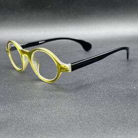 6056-050124-13 Peepers Round 1.25 Readers Green And Black Flex Used