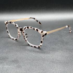 7204-072524-20.95 Peepers Limelight 1.50 Blue-light Reading Glasses Oyster Tort Flex Used