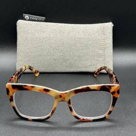 7544-090724-24.95 Peepers Shine On 2.50 Reading Glasses Havana Glitter Flex Blue-light Tech Used