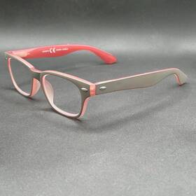 7890-101524-17.95 Peepers Bellissima 2.00 Reading Glasses Taupe And Pink Flex Blue-light Tech Used