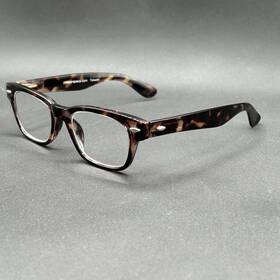 8022-102724-18.95 Peepers 815 2.75 Reading Glasses Brown Tort Crystal Flex Used