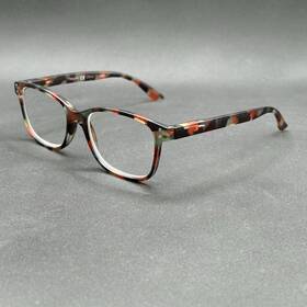 8093-110224-14.95 Peepers Bronx 3.00 Reading Glasses Variegated Used