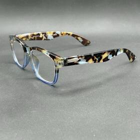 8511-122824-19.95 Peepers Relic 0.00 Blue-light Reading Glasses Variegated Colors Fade Used